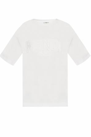 Velvet logo t-shirt, zdjęcie 1 Velvet logo t-shirt od Fendi